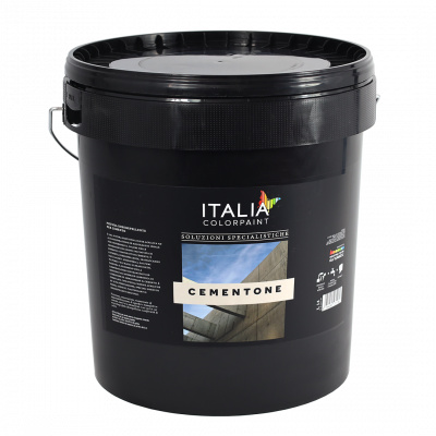 Italia Colorpaint Cementone Pittura Idrorepellente Grigio Anticarbonatazione 